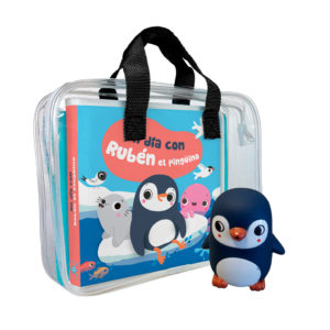 Libro de baño-Un día con Rubén el pingüino