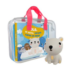 Libro de baño- Polo el osito atrapa copos de nieve