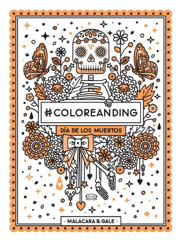 Coloreanding- Día de los muertos