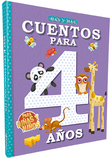 Plata casete Raza humana Más y mas cuentos para niños y niñas de 4 años - Bora Books