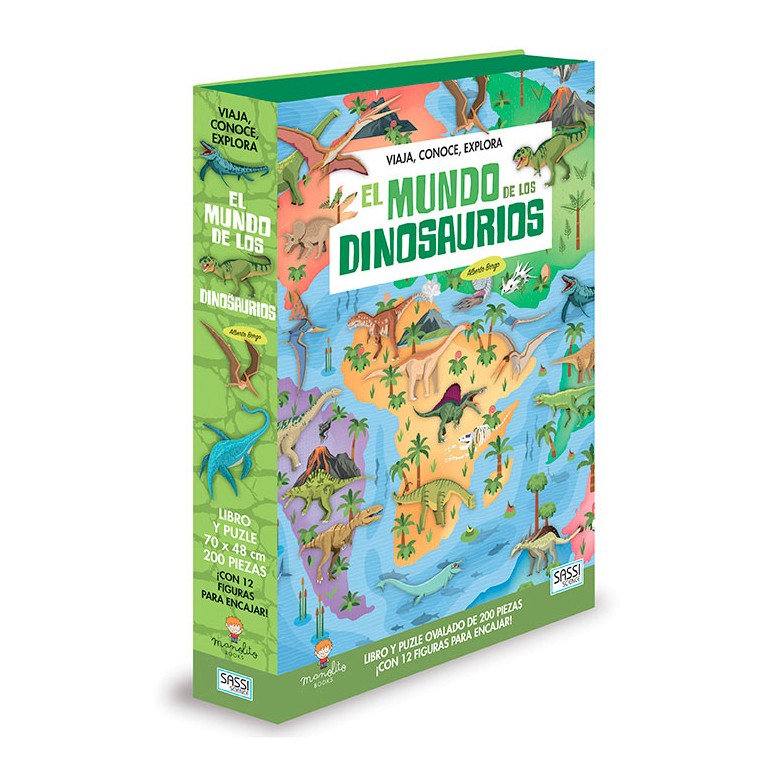 Viaja, conoce y explora- El mundo de los dinosaurios