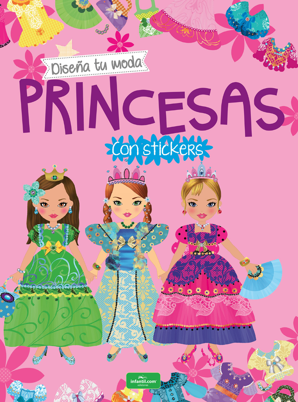 Diseña tu moda- Princesas - Bora Books