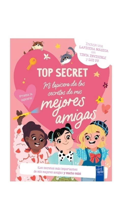 Top secret- Mi lapicera de los secretos de mis mejores amigas
