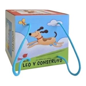 Un libro con cubos: Leo y construyo