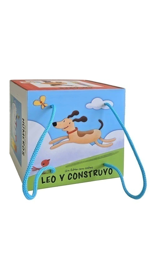 Un libro con cubos: Leo y construyo