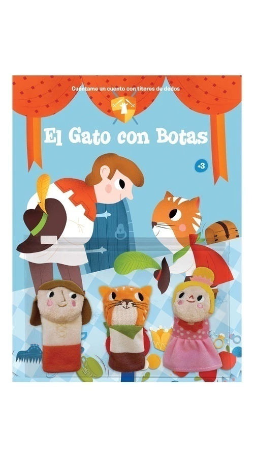 Cuéntame un cuento con títere de dedos- El gato con botas
