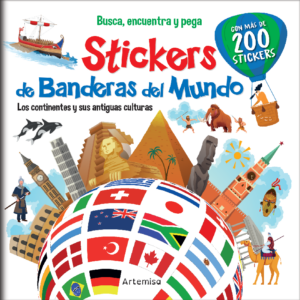 Busca, encuentra y pega- Banderas del mundo