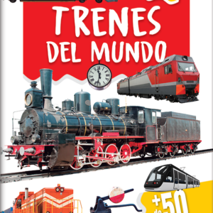 50 stickers- Trenes del mundo