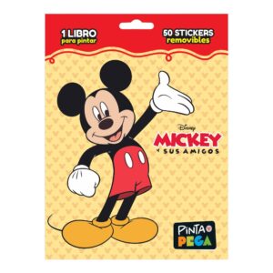 Sobre pinta y pega Mickey
