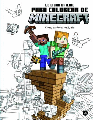Minecraft, el libro para colorear