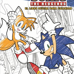 Sonic The Hedgehog, el libro para colorear