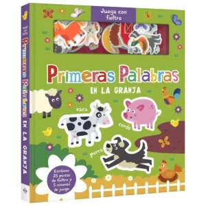 Juega con fieltro- Primeras palabras en la granja