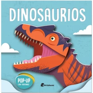 Pop up con ventana- Dinosaurios