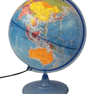Globo Terráqueo 20cm Base de Plástico Político c/Luz (207LW)