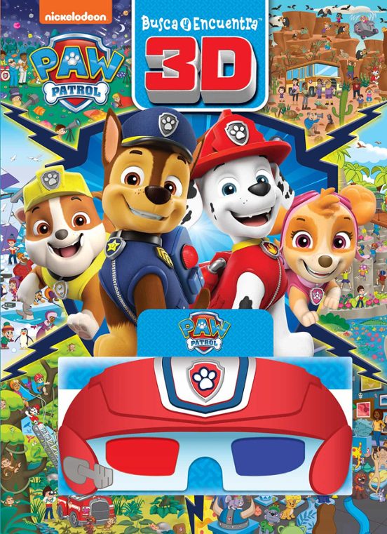 Paw Patrol- Busca y encuentra 3D