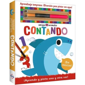 Pinta con agua- Contando
