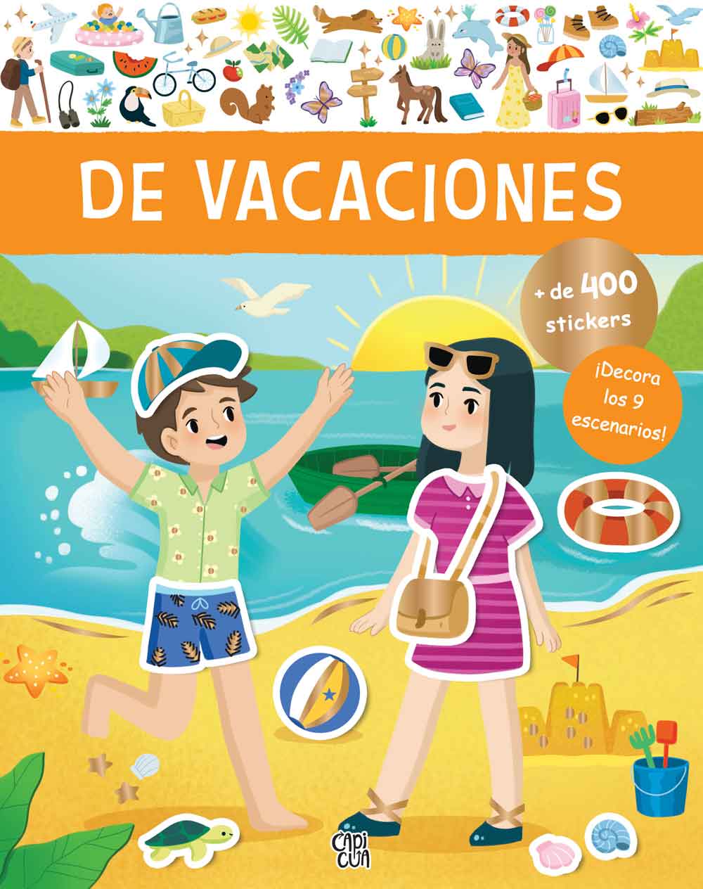 Mis stickers creativos- De vacaciones