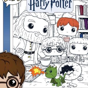 Harry Potter, el libro para colorear Funko Pop