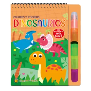 Colores 4 en 1- Dinosaurios