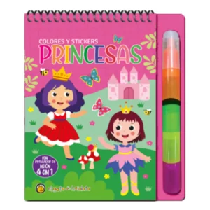 Colores 4 en 1- Princesas