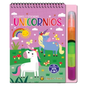 Colores 4 en 1- Unicornios
