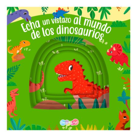 Hecha un vistazo al mundo de los dinosaurios