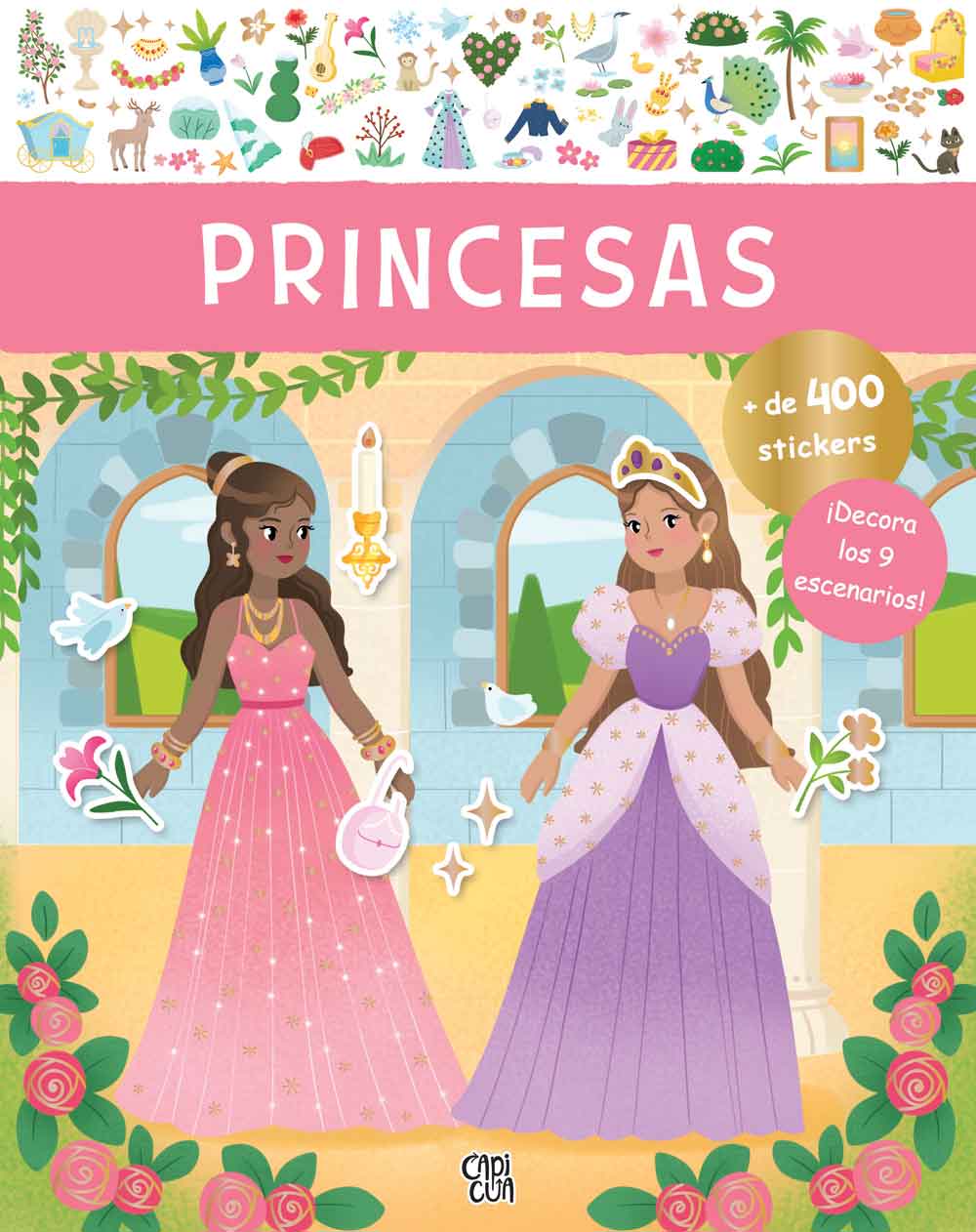 Mis stickers creativos- Princesas