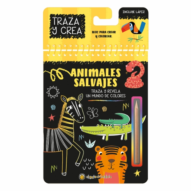 Traza y crea- Animales salvajes