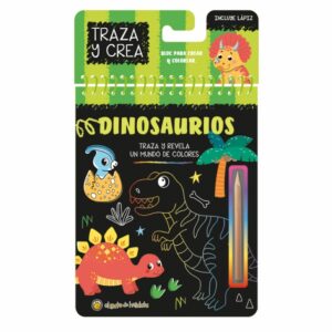 Traza y crea- Dinosaurios