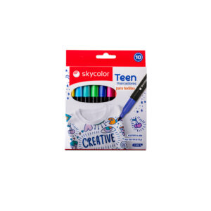 Marcadores Teen para textil
