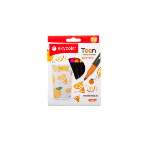 Marcadores Teen para vidrio