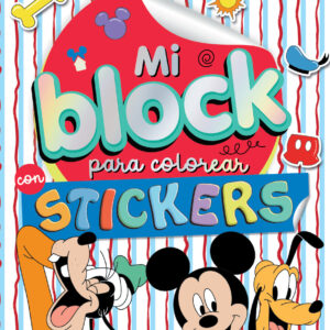 Mi block para colorear- Mickey