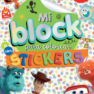 Mi block para colorear- Pixar