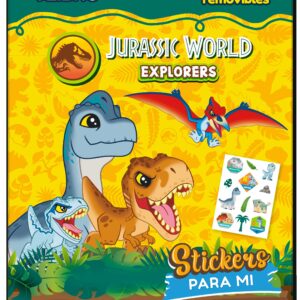 Sobre pinta y pega- Jurassic World