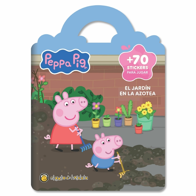 Valijita de stickers- Peppa Pig