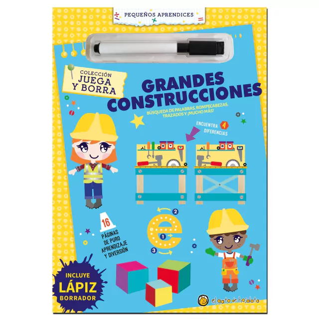 Juega y borra- Grandes construcciones