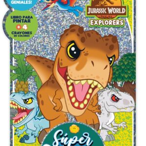 Súper colorea- Jurassic World