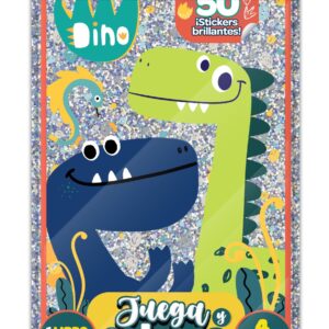 Juega y colorea- Dino