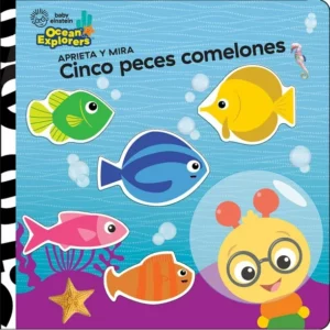Baby Einstein- Aprieta y mira cinco peces comelones