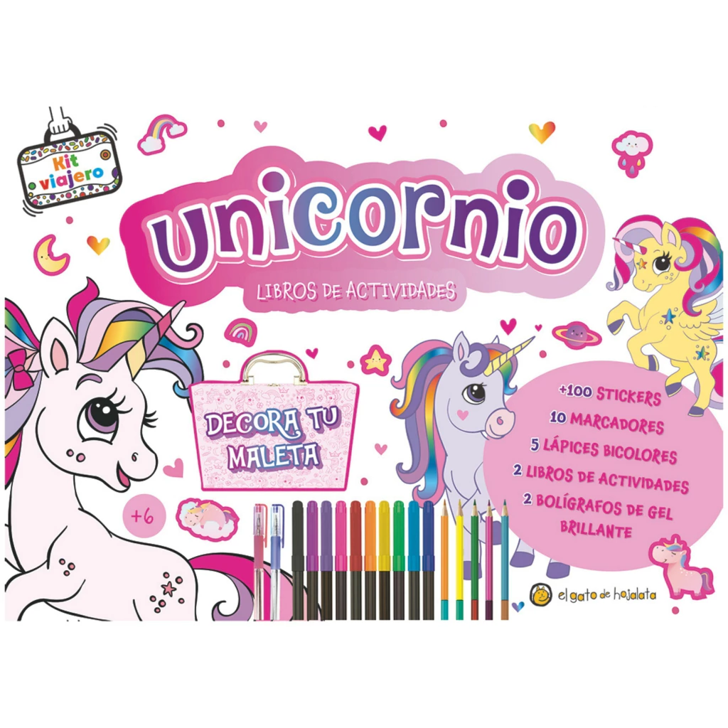 Kit viajero- Unicornios