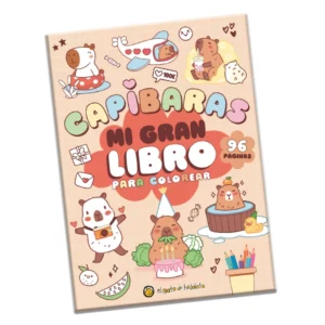 Capibaras- Mi gran libro para colorear