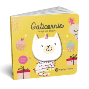 Amigos squishy- Gaticornio festeja con amigos
