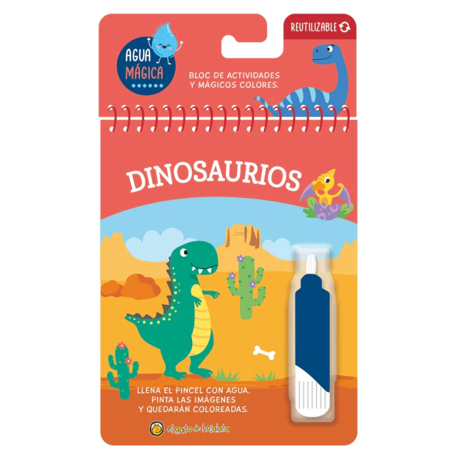 ¡A jugar con agua mágica!- Dinosaurios