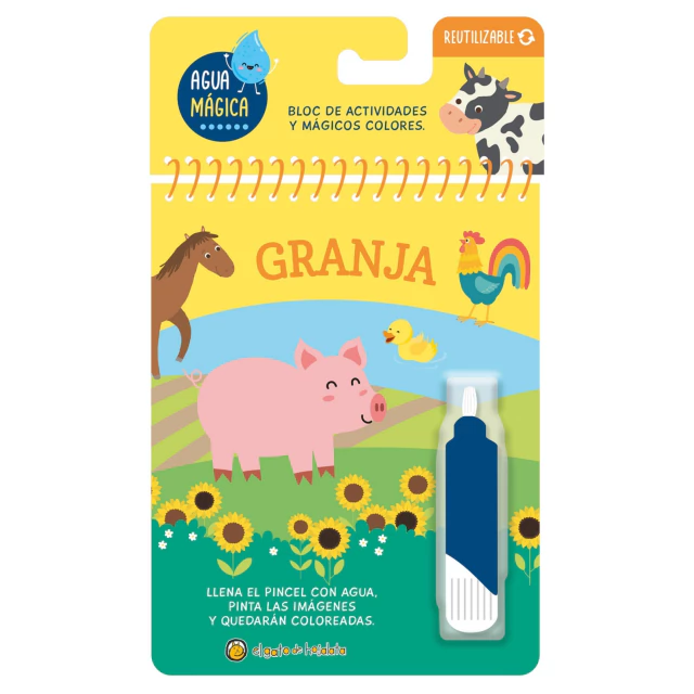 ¡A jugar con agua mágica!- Granja