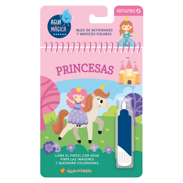 ¡A jugar con agua mágica!- Princesas