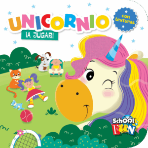 Texturitas con historias- Unicornio a jugar