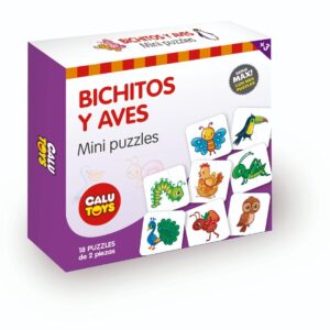 Mini puzzle- Bichitos y aves