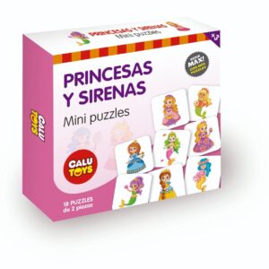 Mini puzzle- Princesas y sirenas