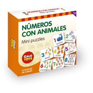 Mini puzzles- Números con animales