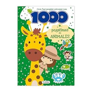 1000 Pegatinas de animales